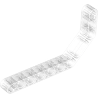 Lego rameno ohnuté dvakrát 1x11, průhledná čirá (4625586, 6192417)